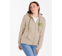 KEY LARGO Sweatjacke "Sweet Apple" in Beige - 66% | Größe XS | Damenpullover