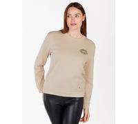 KEY LARGO Sweatshirt "Kiss" in Beige - 62% | Größe L | Damenpullover