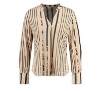 KEY LARGO Bluse "Stripe" in Beige - 74% | Größe M | Damen Blusen