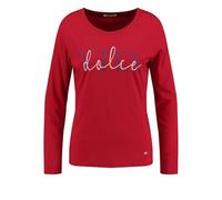 KEY LARGO Longsleeve "Dolce" in Rot - 68% | Größe L | Damen Tops