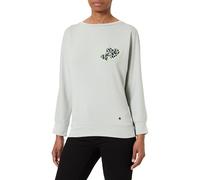 KEY LARGO Sweatshirt "Leopard" in Grau - Größe M | Damen Sweatshirts Jacken