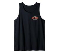 Key West Florida Keys Southernmost Point Souvenir Art Tank Top