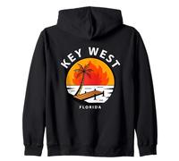 Key West Florida Palme Sonnenuntergang Kapuzenjacke
