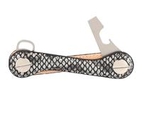 Keykeepa Leather Schlüsselmanager Leder 1-12 Schlüssel grau