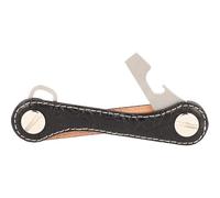Keykeepa Leather Schlüsselmanager Leder 1-12 Schlüssel schwarz