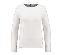 KEYLARGO Damen Langarmshirt mit dezenten Ziernähten Offwhite, L