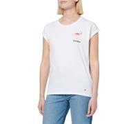 KEY LARGO Damen WT Flamingo Round T-Shirt, White (1000), Small