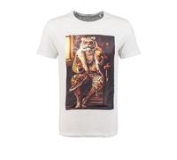 KEYLARGO Herren, Key Largo Men T-Shirt MT KLPIMP Tiger White Round, XL