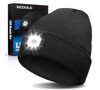 KEZKALS Geschenke für Männer Papa, Mütze mit LED Licht Wiederaufladba Mütze