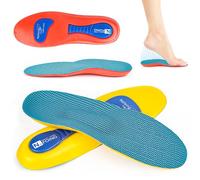 KFDDRN 2 Stück Einlegesohlen Arbeitsschuhe, Senk Spreizfuß Einlagen, Norelie Einlegesohle Plantarfasziitis, Plattfuß Einlagen, Einlegesohlen Herren Damen Arbeitsschuhe Für Alltag Und Beruf (39-40)