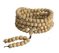 KFGISD , Buddhistisches Gebetsperlen Armband,Perlenarmband,Gebetsperlen,111 Sterne Mond Bodhi Armband Perlen,Buddhistische Gebetskette(OneColor)