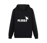 kfr Kangaroo Pocket Hoodie Pumba Graphic Long Sleeve Sweatshirts L