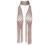 Kfwfuaee Dünner Strickschal Für Damen Streifen Halstuch Hangbag Griffwickel Für Handtasche Wickelgriff Gürtel Halsband Langer Schal