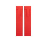 KGFCE 20 mm Silikon-Uhrenarmbänder für Tissot T048.417 Uhrenarmband T-Race T-Sports Uhrenarmbänder, wasserdicht, weiches Gummi, 21 mm Armband(Red No buckle,21MM)