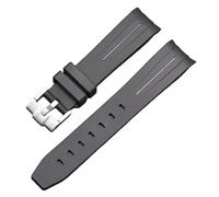KGFCE Moonswatch Uhrenarmband für Omega Swatch Joint Planet Serie Moon Mercury gebogenes Gummiband für Herren und Damen, 20 mm Uhrenarmband, 20mm, Azetat, Kein Edelstein