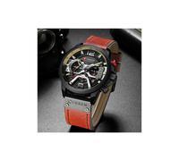 (Khaki) CURREN Original His Hers Uhrensets Edelstahl Damen Herren Armbanduhren Paarartikel für Liebhaber