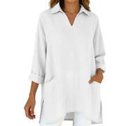 Khaki Oberteil Damen Schluppenbluse Karierte Kapuze Boyfriend Ärmel Rückenfreie Neon Buntes Asymmetrische Salbeigrün Männer Rundhalsshirt Türkises Durchsichtig Olivgrüne Lilanes 50 Glitzernde 75b