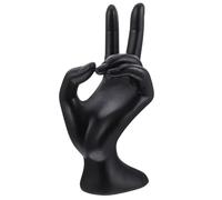 KHBUAB Schmuckständer Handform Modell aus Harz 6 Stück Eleganter Ring und Armbandhalter für Damen Schmuckdisplay für Zuhause und Handwerksmessen