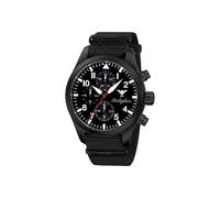KHS - Armbanduhr - Herren - Airleader Black Steel Chrono - KHS.AIRBSC.NB