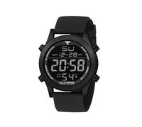 KHS Digital-Herrenuhr Platoon Schwarz Silikonband PLABSD.SB | Einsatzuhr mit einem präzisen Quarzwerk, sportive Digitaluhr