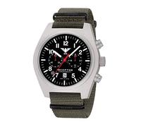 KHS Inceptor Steel Chronograph KHS.INCSC.NSGO mit Natoband steingrau-Oliv