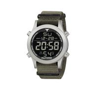 KHS Platoon Steel Digital KHS.PLASD.NSGO mit Natoband steingrau/Oliv