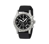 KHS Platoon Steel Solar Chronograph KHS.PLASSC.SB mit Silikonband schwarz