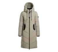 Steppmantel KHUJO "ARIBAY6 LIGHT", Damen, Gr. S, grün (witcher grün), 100% Polyester, unifarben, eingesetzt Rippstrickbündchen mit Windstopper, Mäntel Steppmantel (61107056-S) witcher grün