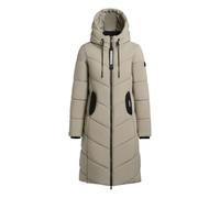 Steppmantel KHUJO "ARIBAY6 LIGHT", Damen, Gr. L, grün (witcher grün), 100% Polyester, unifarben, eingesetzt Rippstrickbündchen mit Windstopper, Mäntel Steppmantel (61107056-L) witcher grün