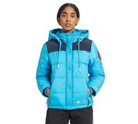 khujo Damen Jacke Molt mit Abnehmbarer Kapuze warm wattierte Steppjacke Winterjacke