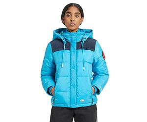 khujo Damen Jacke Molt mit Abnehmbarer Kapuze warm wattierte Steppjacke Winterjacke