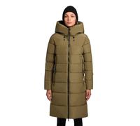 khujo Damen Langer Wintermantel warmer Steppmantel mit großer Kapuze Jilias5-YM XS-XXL