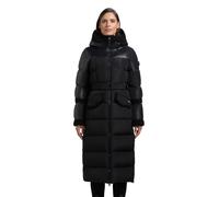 Steppmantel KHUJO "Julita2", Damen, Gr. XL (42), schwarz, Obermaterial 1: 100% Polyester. Obermaterial 2: 100% Nylon. Innenfutter: 100% Nylon. Wattierung: 100% Polyester. Kunstfell: 100% Polyester, ta