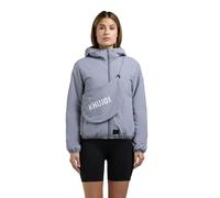 Outdoorjacke KHUJO "Shelly2", Gr. M (38), hellblau, Obermaterial: 100% Nylon; Innenfutter: 100% Nylon; Wattierung: 100% Polyester, gerade hüftlang, hoch geschlossener Ausschnitt, eng Rollkanten, Jacke