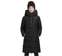 khujo Damen Mantel JILIAS2 kurz Steppjacke Winterjacke Zwei-Wege-Reißverschluss Kapuze