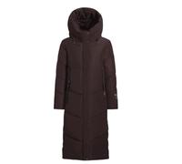 khujo Damen Steppjacke Winterjacke lang Pulset MATT Moody Plum Gr. S