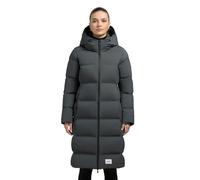 khujo Damen Steppmantel warmer Wintermantel mit großer Kapuze Finnie3 Foam Green Gr. M