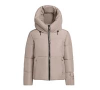 Winter Steppjacke mit verstellbarer Kapuze "Audrey Matt" Greige M