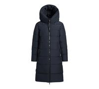Steppmantel KHUJO "JILIAS6 MATT", Damen, Gr. XS, port blau, 100% Polyester, unifarben, regular fit, eingesetzt elastischer Bund mit Windstopper, Mäntel Steppmantel (50328602-XS) port blau