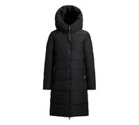 Steppmantel KHUJO "JILIAS6 MATT", Damen, Gr. XL (42), schwarz, Steppware, Obermaterial: 100% Polyester. Futter: 100% Nylon. Wattierung: 100% Polyester, unifarben, knielang, elastischer Bund, Mäntel (9