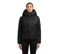 khujo Damen Winterjacke warme Steppjacke mit modischer Karo-Steppung und großer Kapuze Lilian XS-XXL