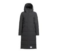 khujo Damen Wintermantel Dani2 Winterjacke Daunenjacke Steppmantel Mantel (DE/NL/SE/PL, Alphanumerisch, S, Regular, Regular, 266-SPA-GREY)