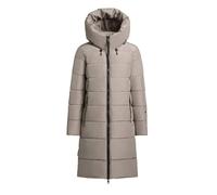 khujo - Damen - Wintermantel - Jilias 5 Steppmantel Winterjacke (DE/NL/SE/PL, Alphanumerisch, M, Regular, Regular, Greige)
