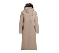 khujo Steppmantel mit Kapuze Modell 'JANGE' in Taupe, Größe XXL