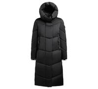 Steppmantel KHUJO "MANELIA2", Damen, Gr. XL, schwarz, 100% Polyester, unifarben, eingesetzt elastischer Bund mit Windstopper, Mäntel Steppmantel (40555863-XL) schwarz