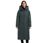 khujo Damen Wintermantel Pulset Matt Steppmantel Winterjacke (DE/NL/SE/PL, Alphanumerisch, M, Regular, Regular, 307FOA-GRE)