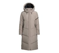 khujo - Damen - Wintermantel - Sonje 6 Steppmantel Winterjacke (DE/NL/SE/PL, Alphanumerisch, L, Regular, Regular, Greige)