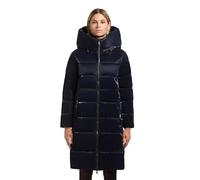 khujo Damen Wintermantel warmer Steppmantel lang aus angesagtem glänzendem Material Jilias6 Shiny XS-XXL