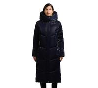 Wintermantel KHUJO "Pulset Shiny", Damen, Gr. M (38), nachtblau, Obermaterial: 100% Polyester, Innenfutter: 100% Polyester, Wattierung: 100% Polyester, Ärmelfutter: 100% Polyester, gerade knieumspiele