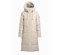 khujo Desna Damen Wintermantel Winterjacke Mantel Steppmantel (DE/NL/SE/PL, Alphanumerisch, XS, Regular, Regular, SOFT-BEIGE)